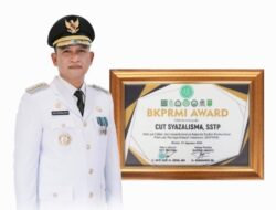 Cut Syazalisma Pamit, Masrizal Jadi Plt.Sekda Aceh Selatan