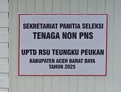 Rekrutmen Tenaga Non-ASN RSUD Teungku Peukan – Antara Niat Baik, Penundaan Mendadak, dan Ketidakpastian Nasib Pelamar