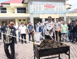 Kapolda Aceh Pimpin Pemusnahan 25 Kg Kokain, 108 Kg Sabu, dan 640 Kg Ganja