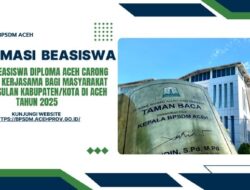 Pendaftaran Beasiswa Diploma Aceh Carong 2025 Resmi Dibuka