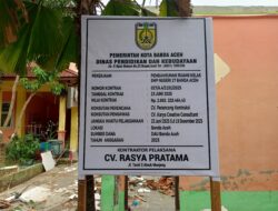 Pembangunan Ruang Kelas SMPN 17 Banda Aceh Capai 13,19 Persen, LSM Minta Transparansi dan Pengawasan Intensif