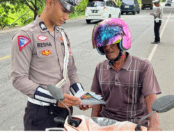 Sat Lantas Polres Aceh Besar Laksanakan Patroli Rutin dan Hunting Dalam Rangka Operasi Patuh Seulawah 2025