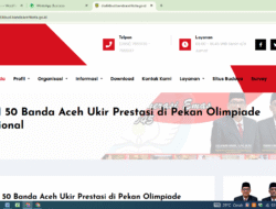 Website Disdikbud Banda Aceh ‘Sunyi’ dari Informasi Strategis, Pelanggaran Serius terhadap Hukum?
