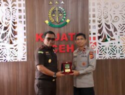 Kapolda Aceh Audiensi ke Kajati: Perkuat Sinergi Antar Penegak Hukum