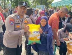 Ditbinmas Polda Aceh Salurkan 1,5 Ton Beras Murah untuk Masyarakat