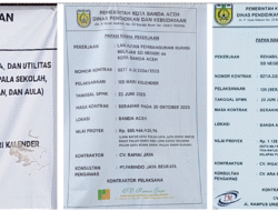 FORMAKI Ungkap Dugaan Pengawasan Fiktif Proyek Sekolah di Banda Aceh