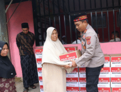 Kapolres Bener Meriah: “Bantuan Ini Wujud Kedekatan Polri dengan Masyarakat”