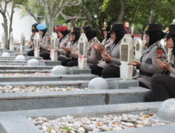 Peringati Hari Jadi Polwan ke-77, Polwan Polda Aceh Gelar Upacara Ziarah di TMP