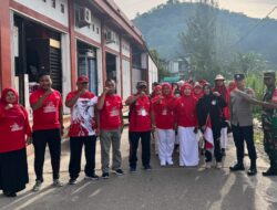 Semarak HUT RI ke-80, Warga Labuhanhaji Tumpah Ruah Ikuti Jalan Santai dan Aneka Lomba