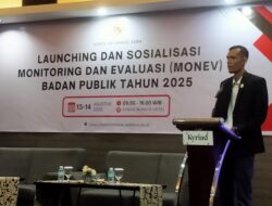 Launching dan Sosialisasi Monev Keterbukaan Informasi Publik Tahun 2025