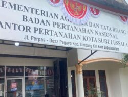 Warga Subulussalam Dipersulit Urus Sertifikat, BPN Dituding Tidak Profesional