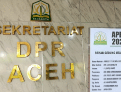 Proyek Rehabilitasi Gedung Utama DPRA Senyap, Transparansi Dipertanyakan dan Diduga Abaikan Aturan K3