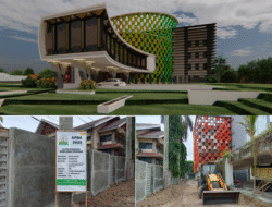 Pembangunan Gedung Layanan Perpustakaan Aceh Terpantau Mulai Dikerjakan