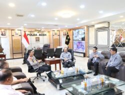 Kapolda Terima Audiensi Kakanwil Kemenkum Aceh, Bahas Sinergi Penegakan Hukum