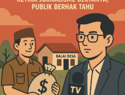 Mengawal Dana Desa: Ketika Jurnalisme Bertanya, Publik Berhak Tahu