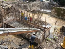 Dihadang Cuaca, Progres Jembatan Alur Simerah Minus 1,85 Persen: Rekanan Pacu Pengecoran Pondasi