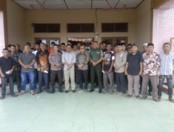 Camat Kluet Utara Apresiasi Kelancaran Pencabutan Nomor Urut Pilchiksung 2025, Gampong Gunung Pudung Tetapkan 4 Kandidat