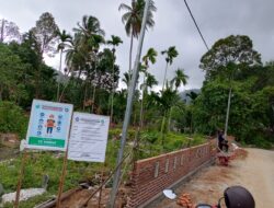 Diduga Dikerjakan Asal-asalan, FORMAKI Desak Stop dan Bongkar Proyek Pagar TPU Senilai Rp 315 Juta di Aceh Selatan