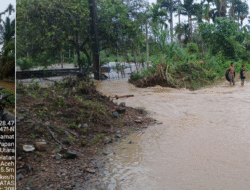 Tanggul Jebol Kluet Tengah: BPBD “Lempar Bola”, Wabup Aceh Selatan Pilih Bungkam Meski Pesan Terbaca