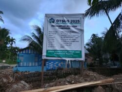 Progres Capai 14%, PUPR Aceh Selatan Sebut Pengerjaan Jembatan Terbangan Sesuai Target