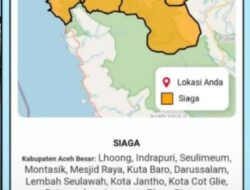Viral Peta “Zona Siaga” Tanpa Penjelasan, Warga Pinggiran Krueng Aceh Panik Meski Hujan Reda