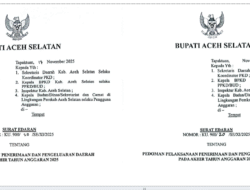 Blunder Akhir Tahun: Bupati Aceh Selatan Teken “Surat Tanpa Tanggal”, FORMAKI Endus Legalisasi Maladministrasi
