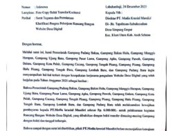 Skandal Website Desa Aceh Selatan: Formaki Desak Kejari Bergerak, Keuchik Mulai “Bernyanyi” Lewat Surat Teguran