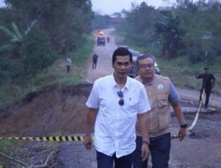 Sekda Aceh Tinjau Langsung Penanganan Darurat dan Jalan Rusak di Aceh Utara