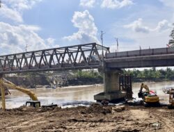 Gantikan Struktur yang Amblas, Pembangunan Jembatan Permanen Krueng Tingkeum Mulai Masuki Tahap Investigasi Tanah