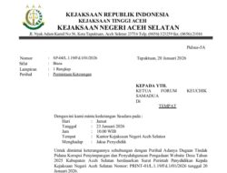 Kadis DPMG Aceh Selatan dan Empat Forum Keuchik Bakal Diperiksa Kejaksaan Terkait Skandal Proyek Website Desa