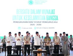 Presiden Prabowo Hadiri Munajat Bersama dan Pengukuhan Pengurus MUI 2025–2030