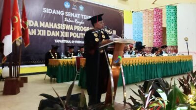 Cetak SDM Siap Kerja, Plt. Bupati Aceh Selatan Wisuda Puluhan Lulusan Vokasi Poltas