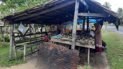 Setia di Pinggir Jalan, Ibu Zurida Rawat Harapan Lewat Kerang Kuala Segar di Ujung Padang