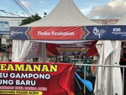 Peukan Raya Ramadhan Banda Aceh Sediakan Tiga Posko Utama Demi Keamanan dan Kenyamanan Pengunjung