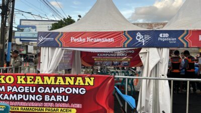 Peukan Raya Ramadhan Banda Aceh Sediakan Tiga Posko Utama Demi Keamanan dan Kenyamanan Pengunjung