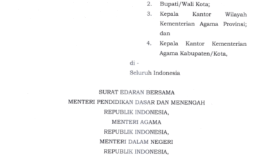 SEB Tiga Menteri Tetapkan hari LIBUR SEKOLAH Bulan Ramadhan 2026 Masehi/1447 Hijrah, Catat ini Jadwalnya