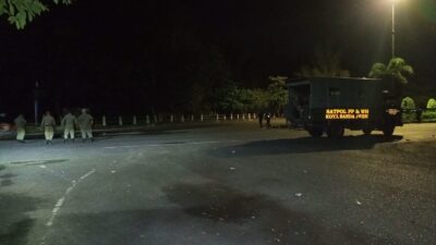 Satpol PP Kota Banda Aceh Tertibkan Balap Liar di Kawasan Ulee Lheue Usai Terima Laporan Warga