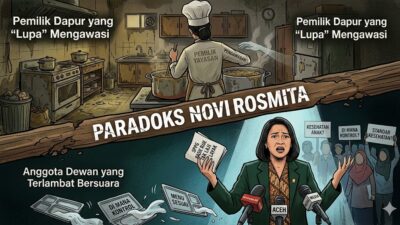 “Paradoks Novi Rosmita: Pemilik Dapur yang ‘Lupa’ Mengawasi, Anggota Dewan yang Terlambat Bersuara”