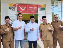 Usai Pimpin Rapim Percepatan APBA 2026, Sekda Aceh Lanjut Sambut Menekraf di Bandara SIM