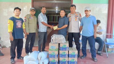 Masyarakat Kampung Paya Salurkan Bantuan untuk Korban Kebakaran Kota Fajar