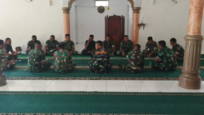 Khidmat dan Penuh Haru, Personel Kodim 0107/Asel Gelar Doa Yasin untuk Prajurit TNI Gugur dalam Misi Perdamaian