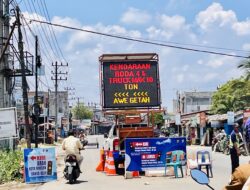 H-4 Rekayasa Lalu Lintas Kutablang: Arus Kendaraan Lancar, Pengendara Mulai Terbiasa Jalur Alternatif