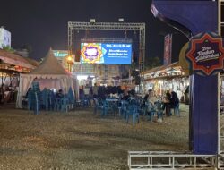 Warkop Kosong Saat Tarawih, Area Peukan Raya Ramadhan Banda Aceh Masih Ditempati Pengunjung