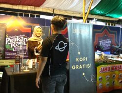 Booth Birqawa Bagikan Sampel Kopi Fermentasi Gratis di Peukan Raya Ramadhan Banda Aceh
