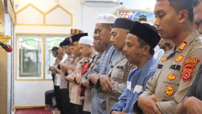 POLRES ACEH SELATAN GELAR SHOLAT GHAIB DAN DOA BERSAMA UNTUK ALMARHUM TRI SUTRISNO
