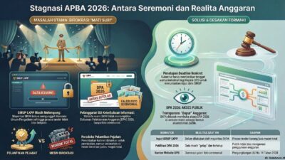 FORMAKI Soroti Stagnasi APBA 2026: Pelantikan 25 Pejabat Hanya Seremoni, Data Anggaran Masih “Gelap”