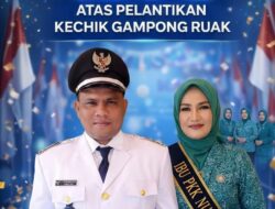 T. Zuhar Nizan Resmi Menjabat Keuchik Gampong Ruak, Jurnalis Sarannews.net ini mulai Masa Bakti Memimpin Gampong