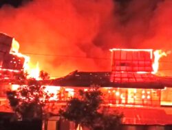 Laporan Resmi Camat Kluet Utara: Kebakaran 13 Ruko di Kota Fajar Telan Kerugian Rp 2 Miliar, Begini Kronologisnya