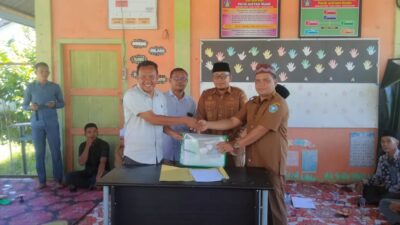 Antar Tugas dan Penyerahan Aset Desa Digelar, T. Zuhar Nizan Resmi Mulai Pengabdian Membangun Gampong Ruak