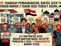 Dianggap Pengkhianatan, Rakyat Aceh Tolak Pergub Nomor 2 Tahun 2026 Tentang Skema JKA
